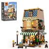 Funwhole Book-Cafe Lighting Building-Bricks Set - City Town Coffee House