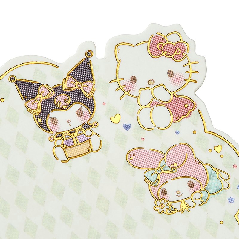 Sanrio 656518 Multipurpose Mini Card, Sanrio Characters, Present, Message Card
