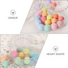 Clear Heart Candies Boxes Transparent Treat Boxes for Wedding Party