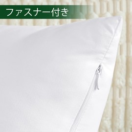 Otostar Cushion, Filling, 11.8 x 19.7 inches (30 x 50 cm), 1 Piece Nude Cushion, Soft, Fluffy, Long, Inner Nakami, Main Body, Zipper, Fillable, Unmarked, Plain, Square, White, Breathable, For Rooms, Interiors, Chairs, Sofas, Zabuton Cushion (1, 30 x 50)