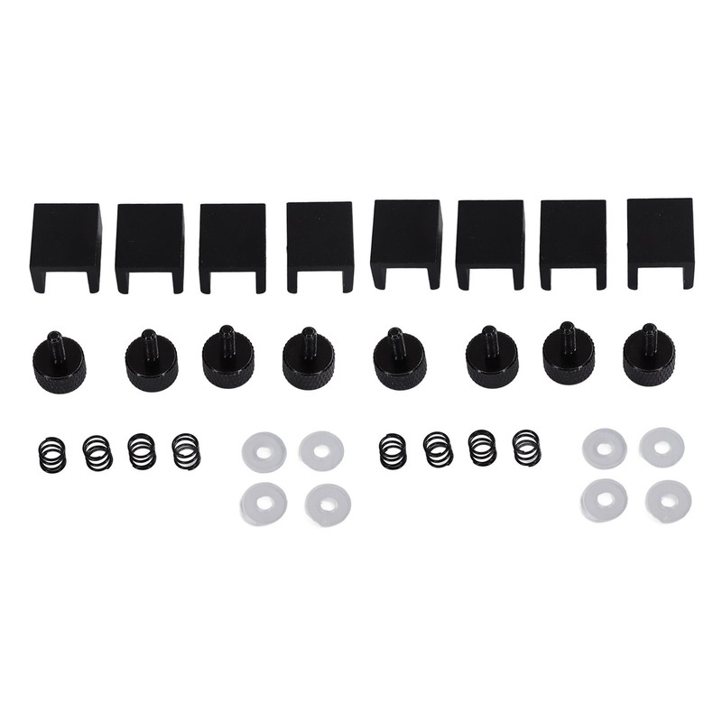 8 Set 3D Printer Glass Clips Adjustable Universal Aluminum Alloy