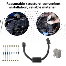 New Version Replacement Harness Connector Kit w/Plugs for Honda Odyssey 2007+, Comprehensive Resistor Set