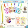 Hall Passes for Classrooms, 6 Set PVC Waterproof Bathroom Pass