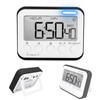 SODOI Kitchen Timer, 12/24 Hours, Table Clock, Alarm Clock with