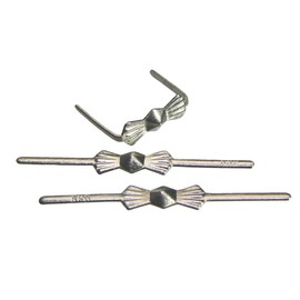 AMBROS Crystal 100x Crystal Connector 'Karo' Clip 11mm ~ Chandelier