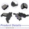 Front and Rear Brake Pads for Honda VTX 1300 S