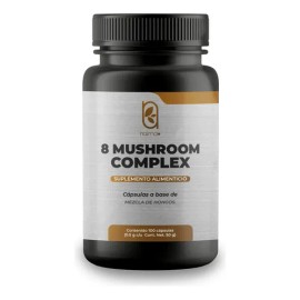 Naima+ Suplemento 8 Hongos Adaptógenos Cápsulas Reishi Cordyceps Shiitake Sin Gluten