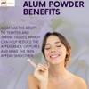 mGanna 100% Natural Alum Powder for Clear and Glowing Skin
