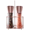 bonris Copper Stainless Steel Salt and Pepper Grinder Set Manual