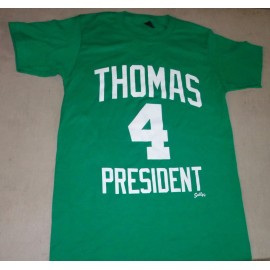 Boston Isaiah Thomas for President T Shirt Size Small Celtics Garden FREESHIP