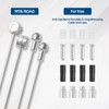 4Pcs Universal Bike Brake Cable Set, Standard Bicycle Brake Cable,