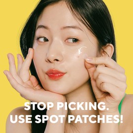 Pimple Patches, 2 Size Hydrocolloid Acne Patch for Promoting Faster Skin Healing, Bakuchiol & Aloe Vera, Korean Skin Care – Dermatology tested