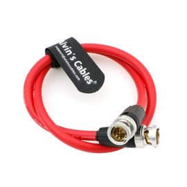 Alvin's Cables 12G BNC-Coaxial-Cable HD SDI BNC Male to Male Original Cable for 4K Video Camera 50CM|19.7inches RED