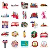 Britain Stickers for Laptop(50 Pcs),Gift for Kids Teens Adults Girl,England