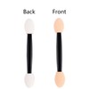 ZYIGYI 400 PCS Disposable Eyeshadow Brushes, Sponge Makeup Applicators Dual