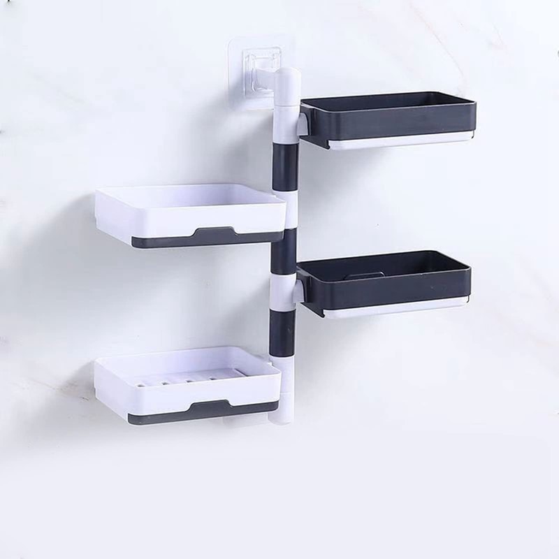 CHEOTIME 3 Tier Soap Dish Holder, Wall Mounted Soap Box