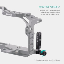 Tilta Camera Cage Compatible with Canon R8 Lightweight Kit | TA-T28-A (Black)