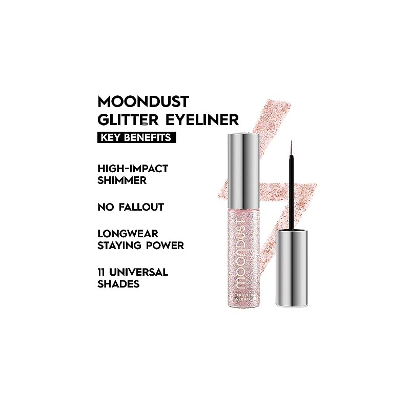 Urban Decay Moondust Glitter Eyeliner – Delineador de Ojos Líquido