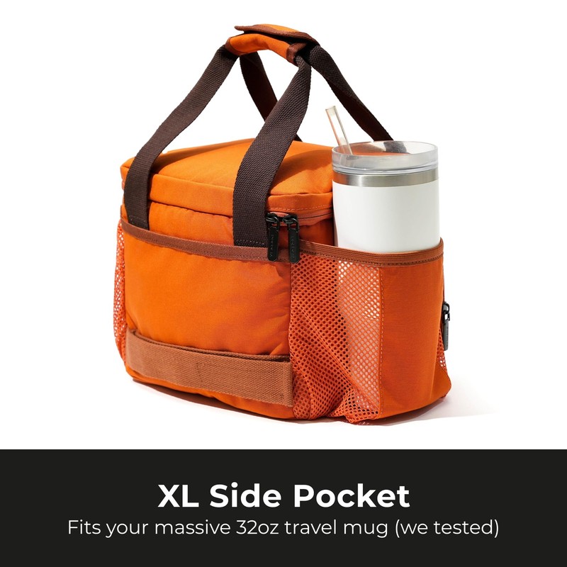 Pofolia Insulated Lunch Bag for Women, 8L Leak-Proof lunchbox for