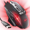 JLY J300 PRO Gaming Mouse Weight Adjustment 12800DPI Wired Mouse,