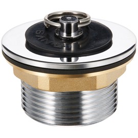 SANEI Rubber Stopper with Screw, Bath Stopper H21-30 Nominal Size 30