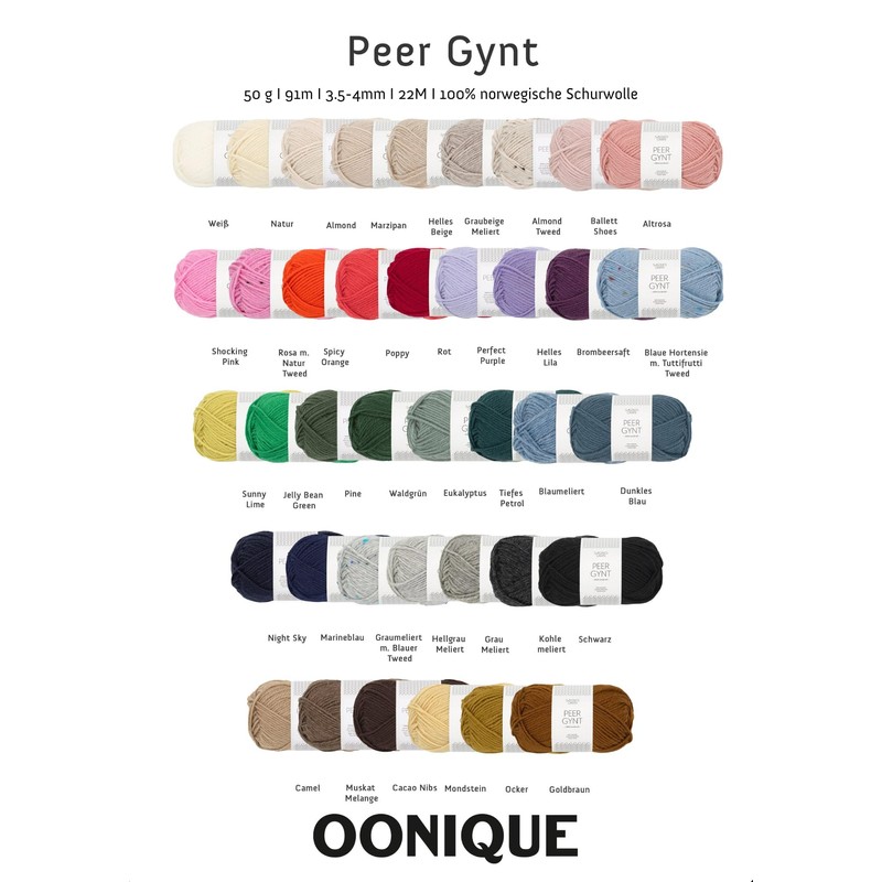 SANDNES GARN Peer Gynt – Colour: Navy (5575) – 50