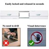 French Patio Door Security Lock for Straight Double Hinged Swing