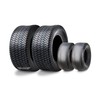 WANDA Set 4 Zero-Turn Lawn Mower Turf Tires 11x4-5 Front