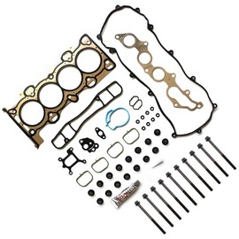 Head Gasket Bolts Set Replacement for Mazda B2300 for Mazda Tribute for Ford Escape for Ford for Ranger for Mercury Mariner 2.3L 2005-2008 01-09 Head Gaskets Kit Sets