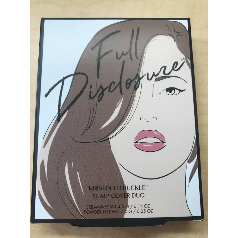 Kristofer Buckle Full Disclosure Scalp Cover Cream - Black Hair