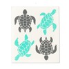 Abbott Collection Sea Turtles Dishcloths. Set of 2-6.5X8 L
