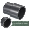 YOKIVE UPVC Reducer Fitting, Straight Adapter Connector Connect Pipe Socket