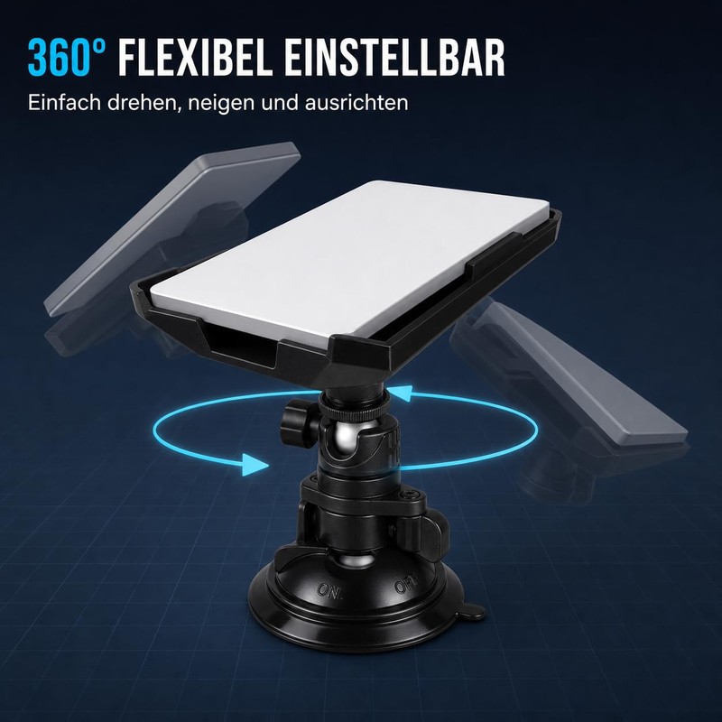 For Starlink Suction Cup Mount 360° Rotatable Suction Cup Mounting