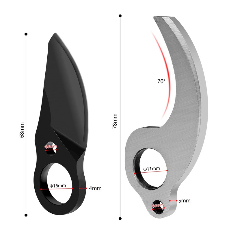 Eachbid Replacement Blades for Electric Shears Accessories for Professional Loppers