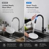 Touch Kitchen Faucet for Sink – Pull-Out Sprayer with 360°