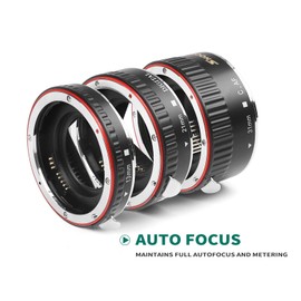 SHOOT AF Autofokus Makro Verlängerungsröhrchen Set für Canon EOS EF EF ESEN Objektiv DSLR Kameras 1100D 700D 650D 600D 550D 500D 450D 400D 300D 300D 100D 70D