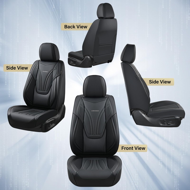 Coverado Car Seat Covers Front Seats, 2 Piece Car Seat