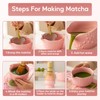 Matcha Set Whisk and Bowl,7Pcs Ceremonial Grade Matcha Kit with