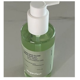 Vegan Effect Green Barley Deep Cleansing Oil Laha Dead Skin Sebum Irregular Moisture 205ml 2pcs / 비건이펙트 청보리 딥 클렌징 오일 라하 각질 피지 요철 수분 205ml 2개