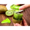 SwirlColor Kiwi Peeler-Edelstahl-Frucht Pitted Peeler Kitchen Gadget