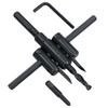Adjustable Hole Saw/Drill Bit Round Circle Cutter 30mm to 120mm