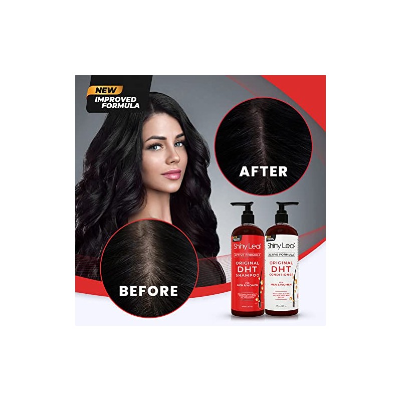 DHT Champú y acondicionador para la pérdida de cabello con