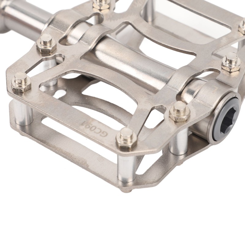 2PCS Folding Bike Pedals Ti Alloy Non Slip 3 Sealed