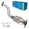 PHILTOP Rear Catalytic Converter Kit w/Heat Shield Compatible with Nissan,