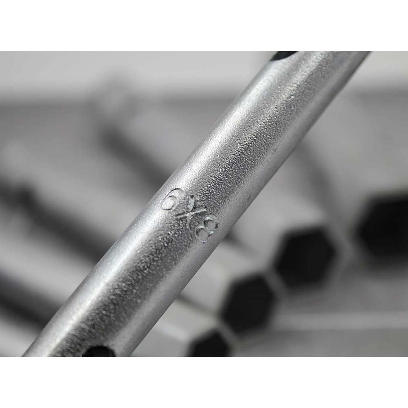 Box Spanner Set + Tommy Bar 6 Piece 8-19mm