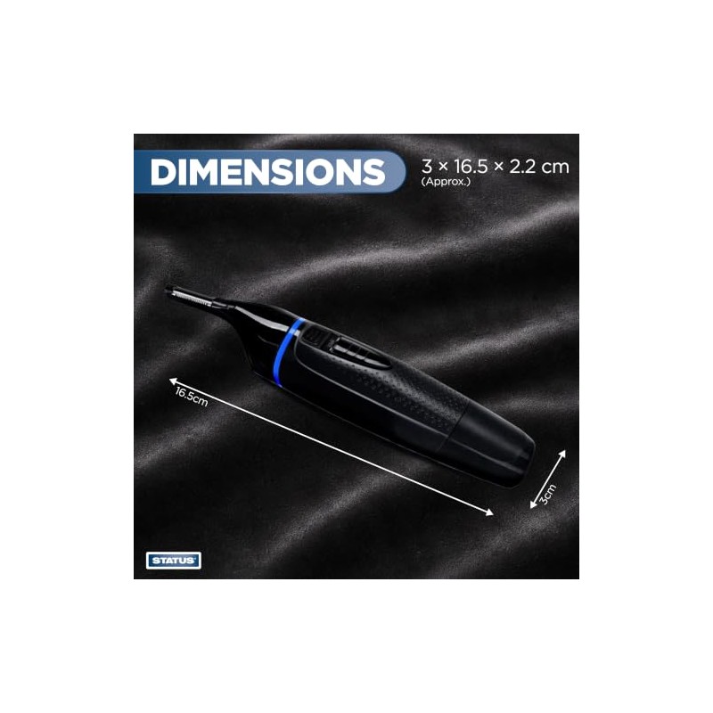 Status Lille Nose, Ear & Eyebrow Trimmer for Men &