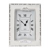 Happy Homewares Traditional 60th Anniversary Clock in White Epoxy with