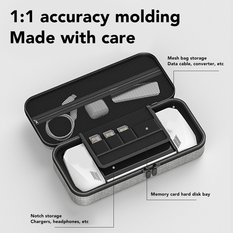 Game Console Carrying Case Professional EVA Shockproof Scratch Resistance Hard