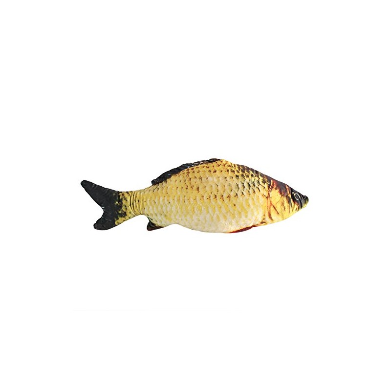 Hztyyier Realistic Fake Fish, Soft Fish Cushion Carp Plush Cushion,