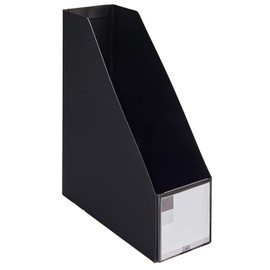 Lion Office Box, Box File, PP, Minano, BF-633M, A4, Vertical, Black
